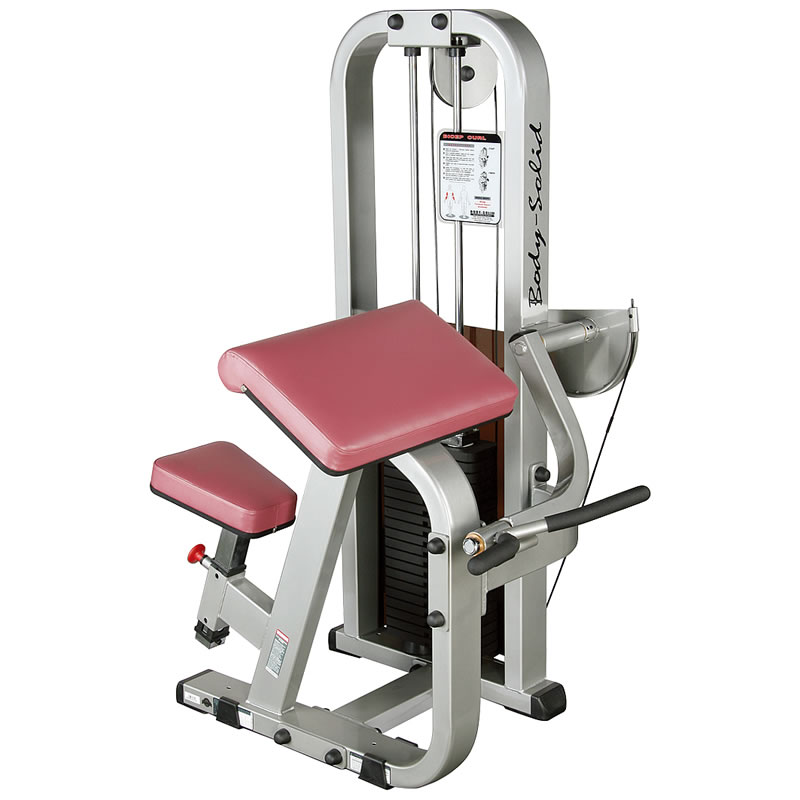 Body-Solid/SBC600G/2/坐式肱二頭肌訓練器