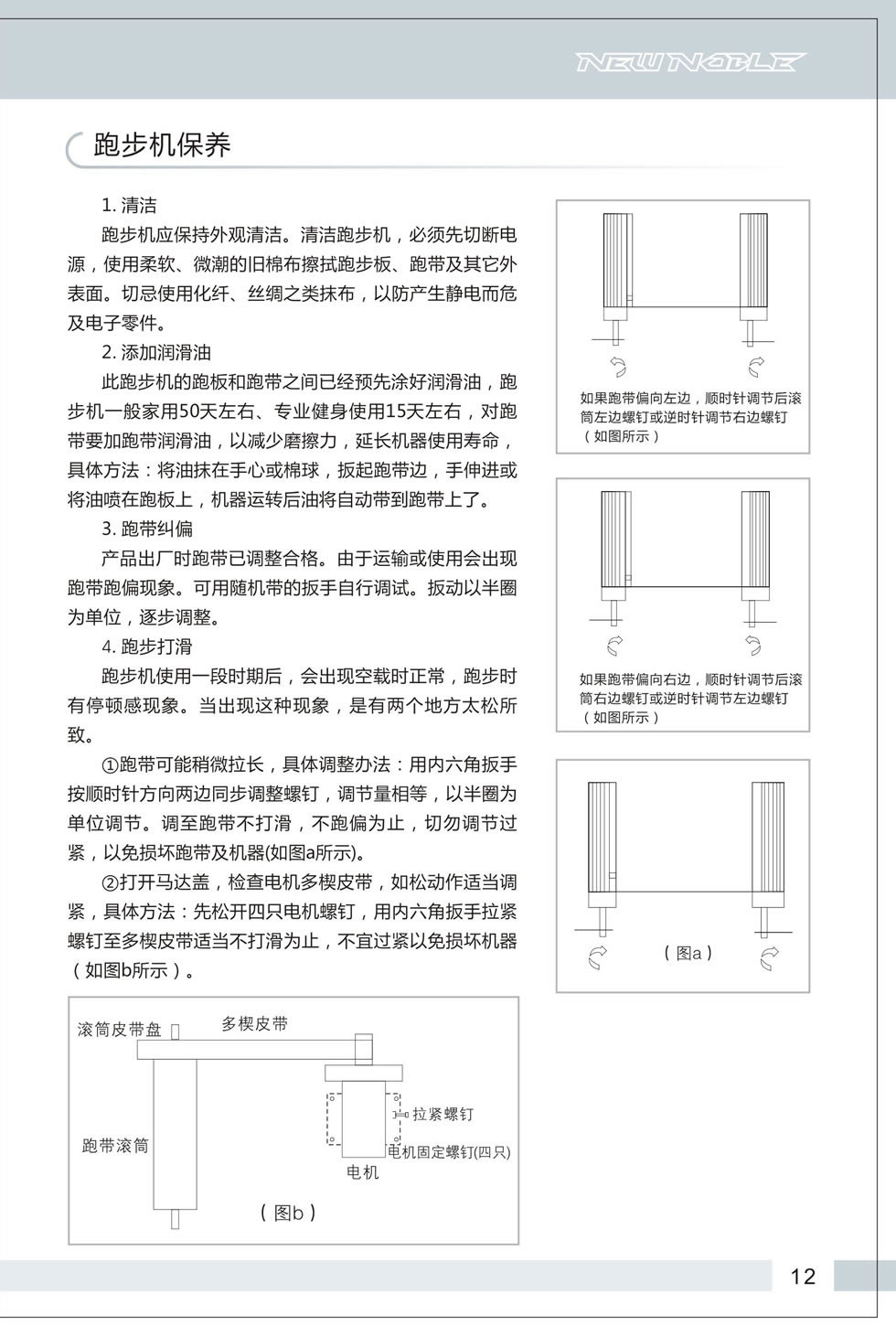 新貴族 V6-E 跑步機(jī)說(shuō)明書(shū)